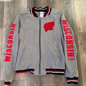 PINK Victoria's Secret Gray and Black Jacket